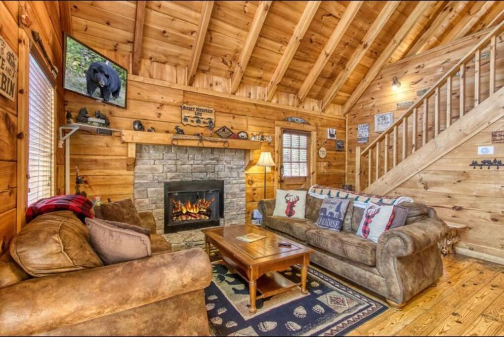 Lazy Bear Cabin セバービル エクステリア 写真